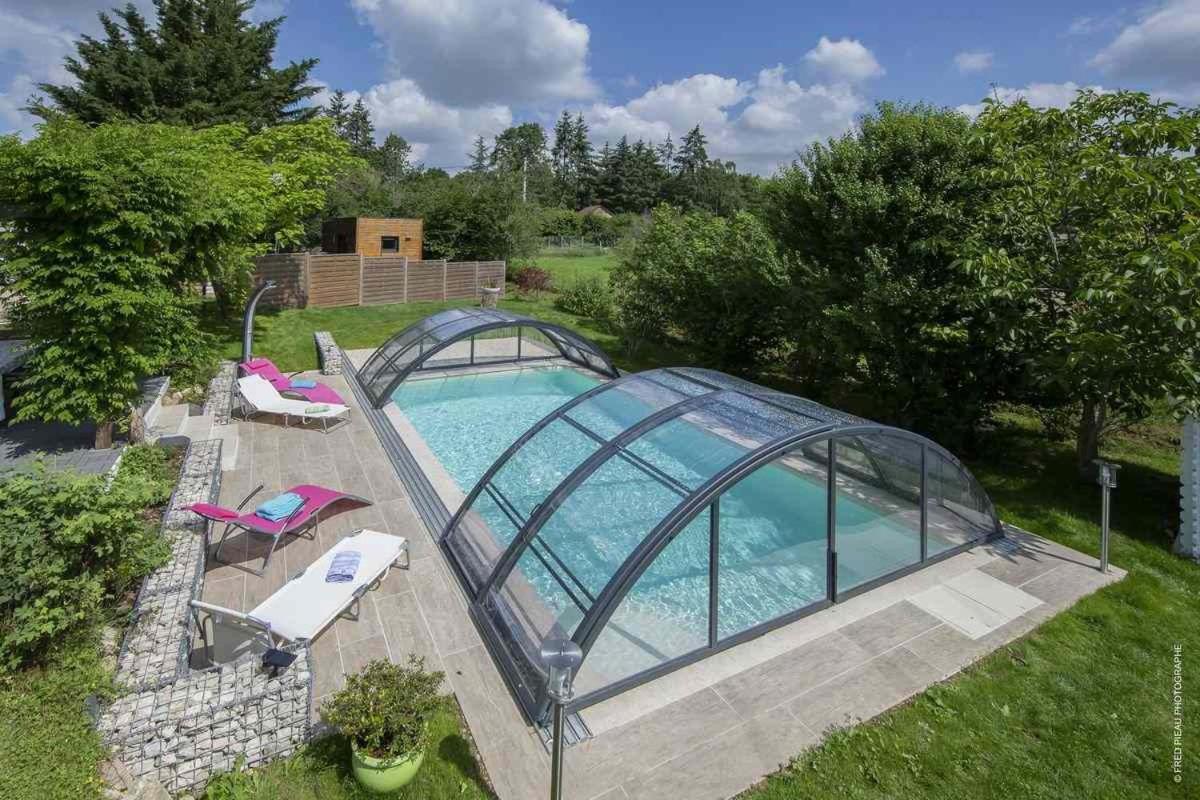 Au Coeur Du Bien Etre, Chambre D'Hotes Avec Piscine Chauffee Et Couverte, Spa, Sauna, Massages Монто Экстерьер фото