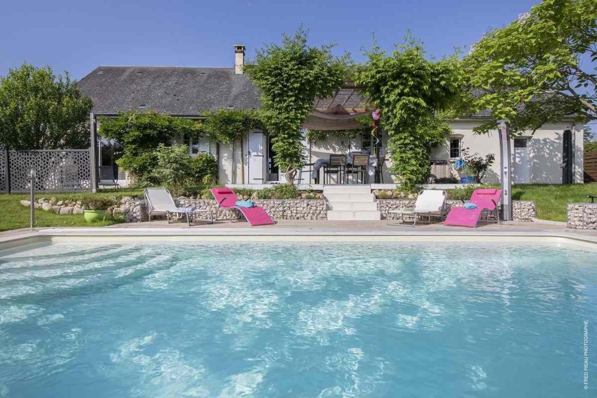 Au Coeur Du Bien Etre, Chambre D'Hotes Avec Piscine Chauffee Et Couverte, Spa, Sauna, Massages Монто Экстерьер фото